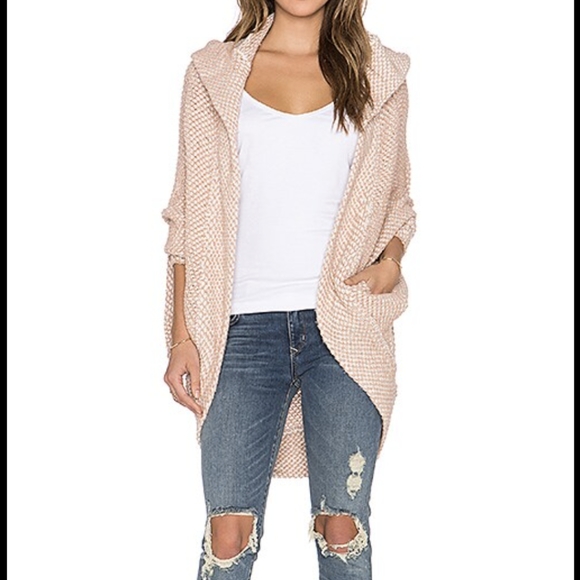 Free People Coco Cocoon Hood Cardigan Sweater Size XS - Picture 2 of 9